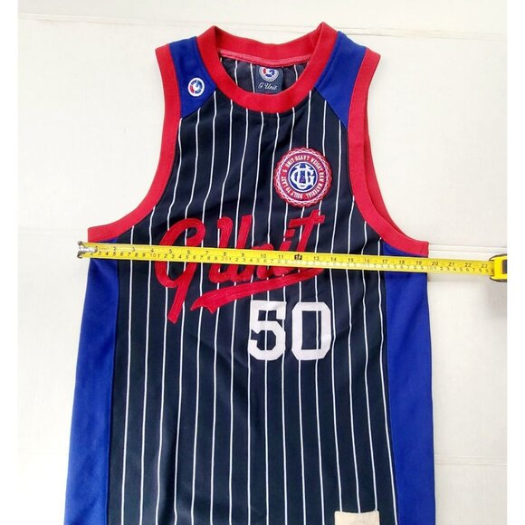 Vintage G Unit 50 Basketball Jersey Rap Hip Hop M size Official Size &Weight - Picture 13 of 13